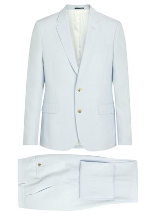 Paul Smith Linen Suit - Blue - 54 (UK44 / Xxl)
