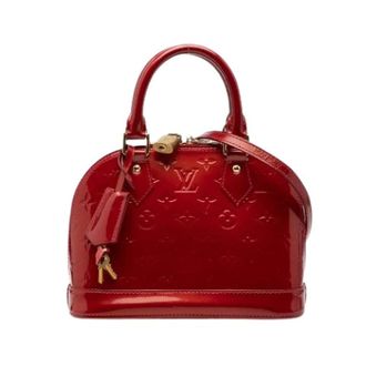 Louis Vuitton Pre-owned Mini Bags, female, Red, Size: ONE SIZE Pre-owned Alma BB