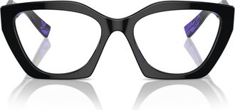 Prada 0pr 09yv Oversized Cat-Eye Sunglasses