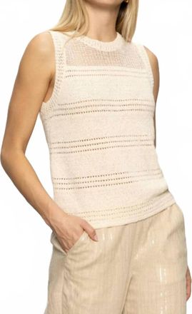 Sanctuary Waves Of Summer Shell Top In Macrame