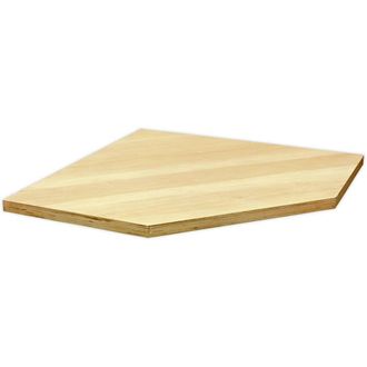 Loops 865mm Pressed Wood Worktop for ys02642 Modular Corner Cabinet