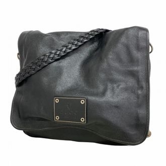 Gucci Black Leather Shoulder Bag (Pre-Owned)