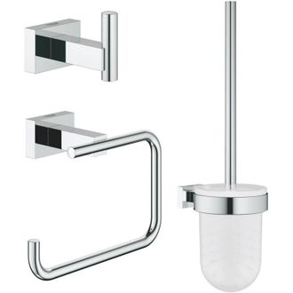GROHE Essentials Cube - Set di accessori, cromato 40757001 - Grohe