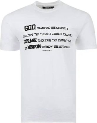 Nahmias Mens Serenity Short Sleeve T-Shirt In White