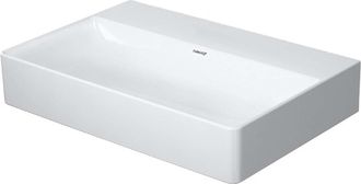 Duravit Duravit - Lavabo Durasquare Compact De 60x40 Cm, Sin Agujero Para