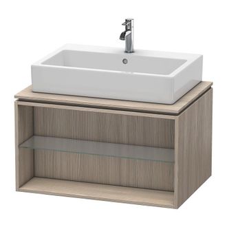 Duravit Duravit X-large Mueble De Pared Para Consola 6718, Compartimento Abierto, 800mm, Color (frente/cuerpo): Decoraci&oacute;n Pino Plata - Xl671803131