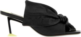 Givenchy Black Solid Boudoir Mules