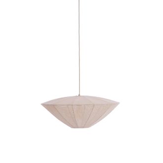 Light & Living L&aacute;mpara Colgante - Satilla - Natural - Textil - - Light&living
