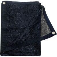 OEM Malla De Sombreo Negra Al 70% - Ideal Para Patios, Jardines, P&eacute;rgolas, Cocheras, Graneros, Etc. - 6 X 6 M, Negra - Crezuo
