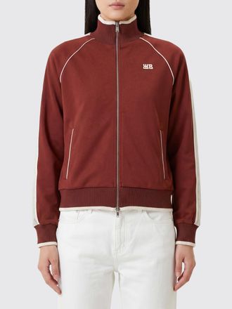 Wales Bonner Cotton-Blend Track Jacket Sweatshirt with Zip and Contrast Trims