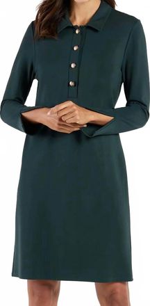 Jude Connally Midge Mini Dress In Pine Gold