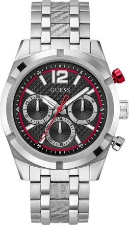 Guess Analoog Horloge - Heren - Horloges - Grijs - ONE Size - Accessoires