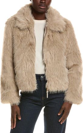 Noize Juliet Short Vegan Fur Coat