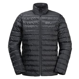 Jack Wolfskin Pilvi Down Jacket Daunenjacke für Herren | grau/schwarz