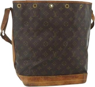 Louis Vuitton Pre-owned Bucket Bags, female, Brown, Size: ONE SIZE Pre-owned Monogram Bucket Bag