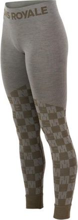 Mons Royale Ascender Merino Seamless Legging Merinounterw&auml;sche f&uuml;r Damen | grau