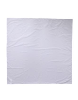 Dolce & Gabbana Womens White Cotton Wrap Square Shawl Stole 91cm X 90cm Scarf