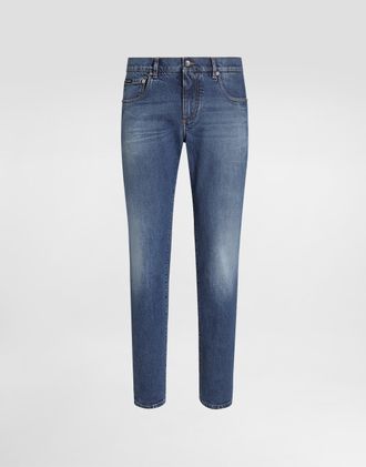 Dolce & Gabbana Denim Trousers - Man Denim Multi-colored 50