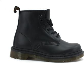 Dr. Martens 101 Enkelboots met Veters - Dames - Veterlaarzen - Zwart - 40 EU - Leer - Schoenen
