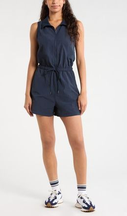 Zella Travel Lite Romper in Navy Sapphire at Nordstrom, Size X-Small