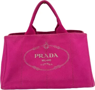 Prada Cloth Tote Bag Canapa