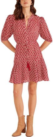 Minkpink Annie Puff Sleeve Mini Dress