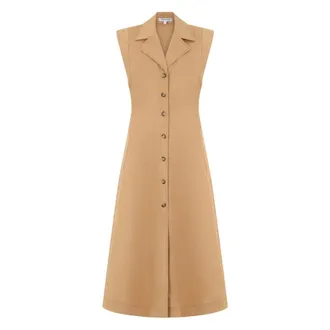 Veronica Beard Mujer, Vestidos, Beige, Talla: M