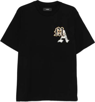 Amiri Katoenen T-shirt - Zwart