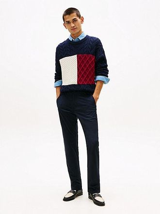 Tommy Hilfiger Performance Denton Straight Leg Chinos