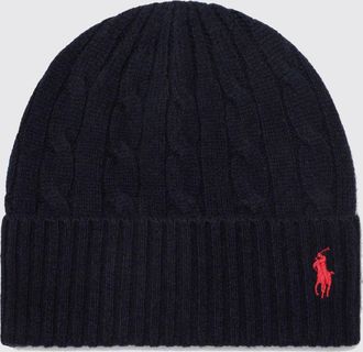 Polo Ralph Lauren Cappello beanie in lana e cashmere con logo ricamato