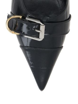 Givenchy Voyou Slingback Flat - Black