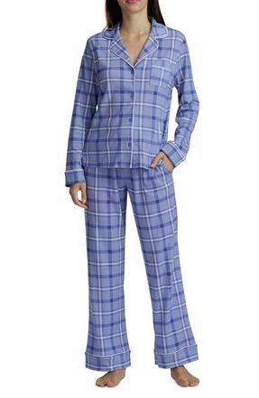 Splendid Knit Pajamas in Winter Plaid at Nordstrom, Size X-Large