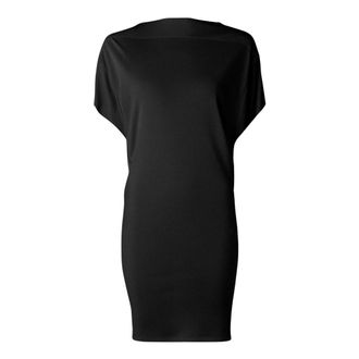 Jacquemus The Mistral Short-Sleeve Dress - female - Jacquemus - Short Dresses - Black - M - Dresses