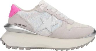 Vintage Havana Womens Major 29 Sneaker In Clear Glitter Multi