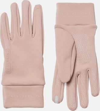Sealskinz Womens Sealskinz Womens Acle Water Repellent Nano Fleece Gloves - Pink - Size: M
