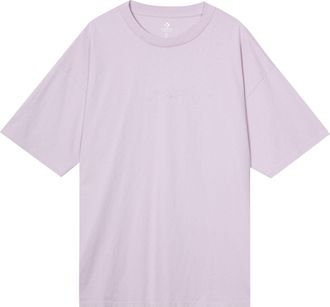 Converse Jack Purcell Washed Retro Loose Knit Short Sleeve Couple Style Purple 10021630-A09
