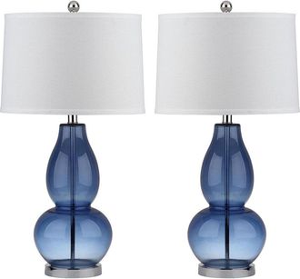 Safavieh Mercurio 28.5In Double Gourd Lamp