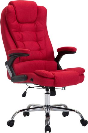 Clp Silla De Oficina Thor Tela Rojo
