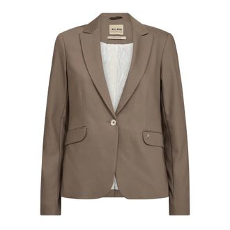 Mos Mosh Blazers, female, Gray, 3XL, Blake Night Blazer