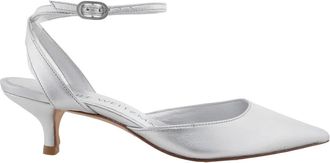 Stuart Weitzman Barelythere 50 Kitten Heel Pumps, Brand Size 35 ( US Size 4.5 )