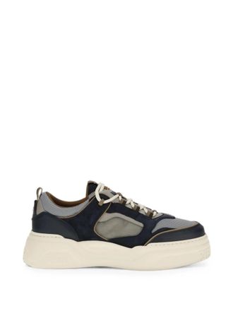 Fendi Navy Force Sneakers