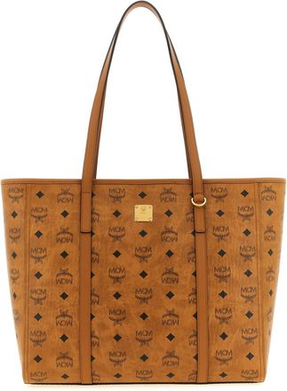 MCM Brown Toni Medium Tote