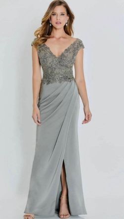 Montage by Mon Cheri Mother Of The Bride Dress In Taupe