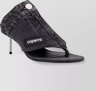 Coperni denim sandals