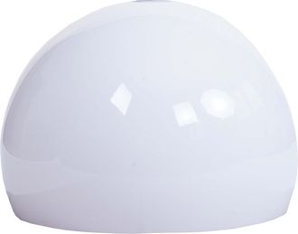 Hhg Hhg - Nunca Usado] Pantalla 106 Para L&aacute;mpara De Arco Y Colgante, Pantalla De Repuesto, &Oslash; 40cm, Pl&aacute;stico, Blanco