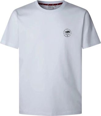 Pepe Jeans London Tacky T-Shirt - Heren - T-shirts - Wit - 2XL - Katoen - Tops