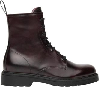 Nero Giardini Schoenen, Dames, Rood, 37 EU, Leer, Anfibi in Pelle