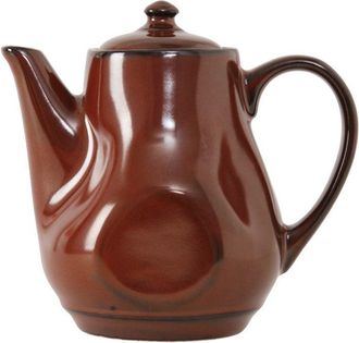 Tuxton Artisan Coffee/Tea Pot w/Lid 17oz 6-1/8x5-1/2H, 12 Pieces