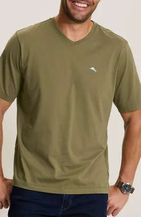 Tommy Bahama New Bali Skyline V-Neck T-Shirt in Castelvetrano at Nordstrom, Size Xxx-Large