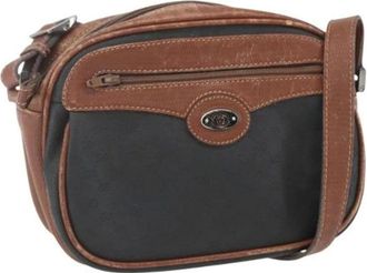 Gucci Pre-owned Cross Body Bags, female, Black, Size: ONE SIZE Pre-owned Plastic Cross Body Bag